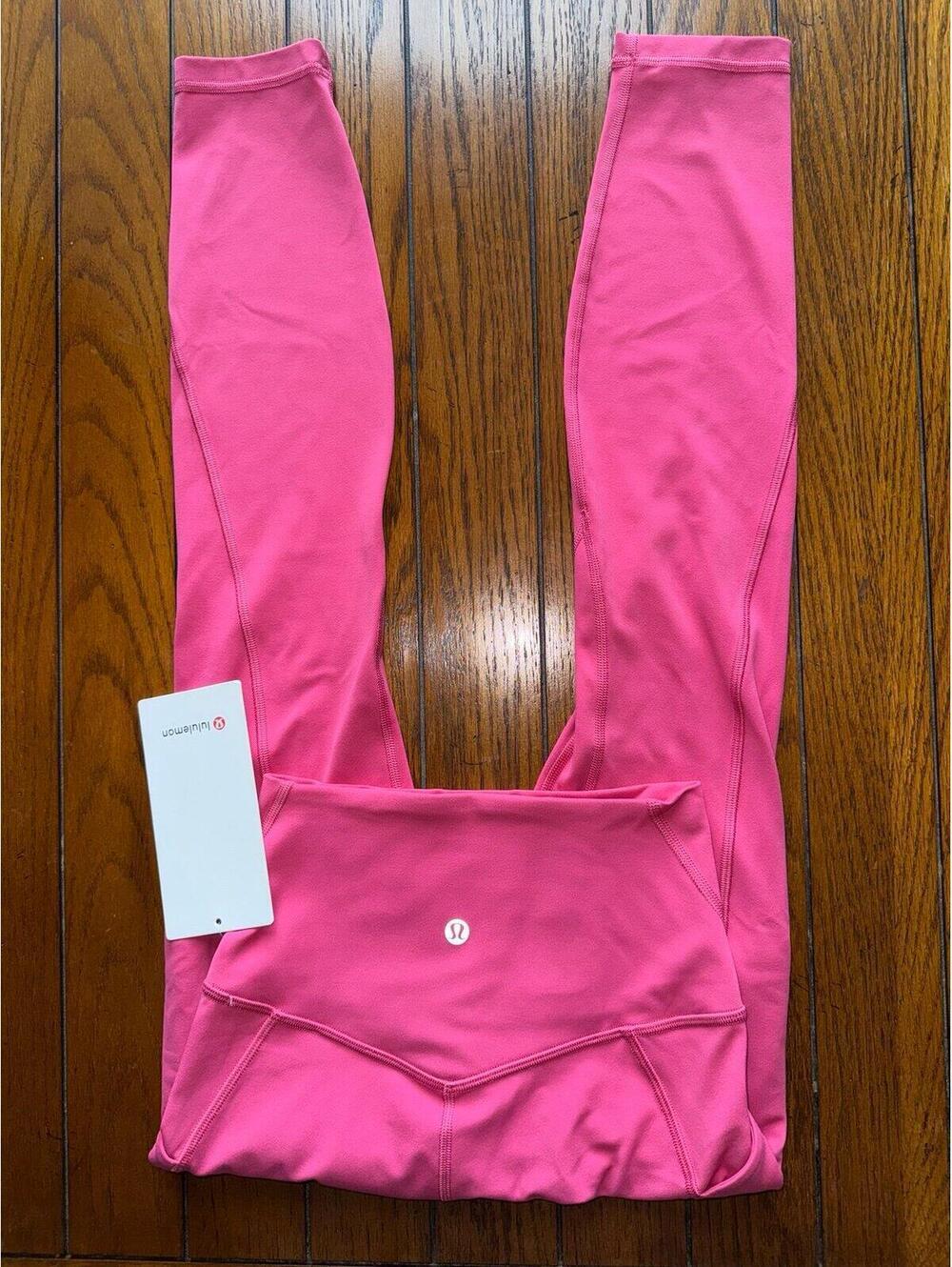 Lululemon Align With Pockets High Rise 25” Raspberry Coulis Size 2 NWT